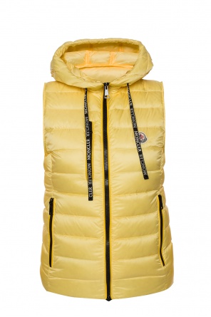 'sucrette' quilted down vest with logo, zdjęcie 1 'sucrette' quilted down vest with logo od Moncler